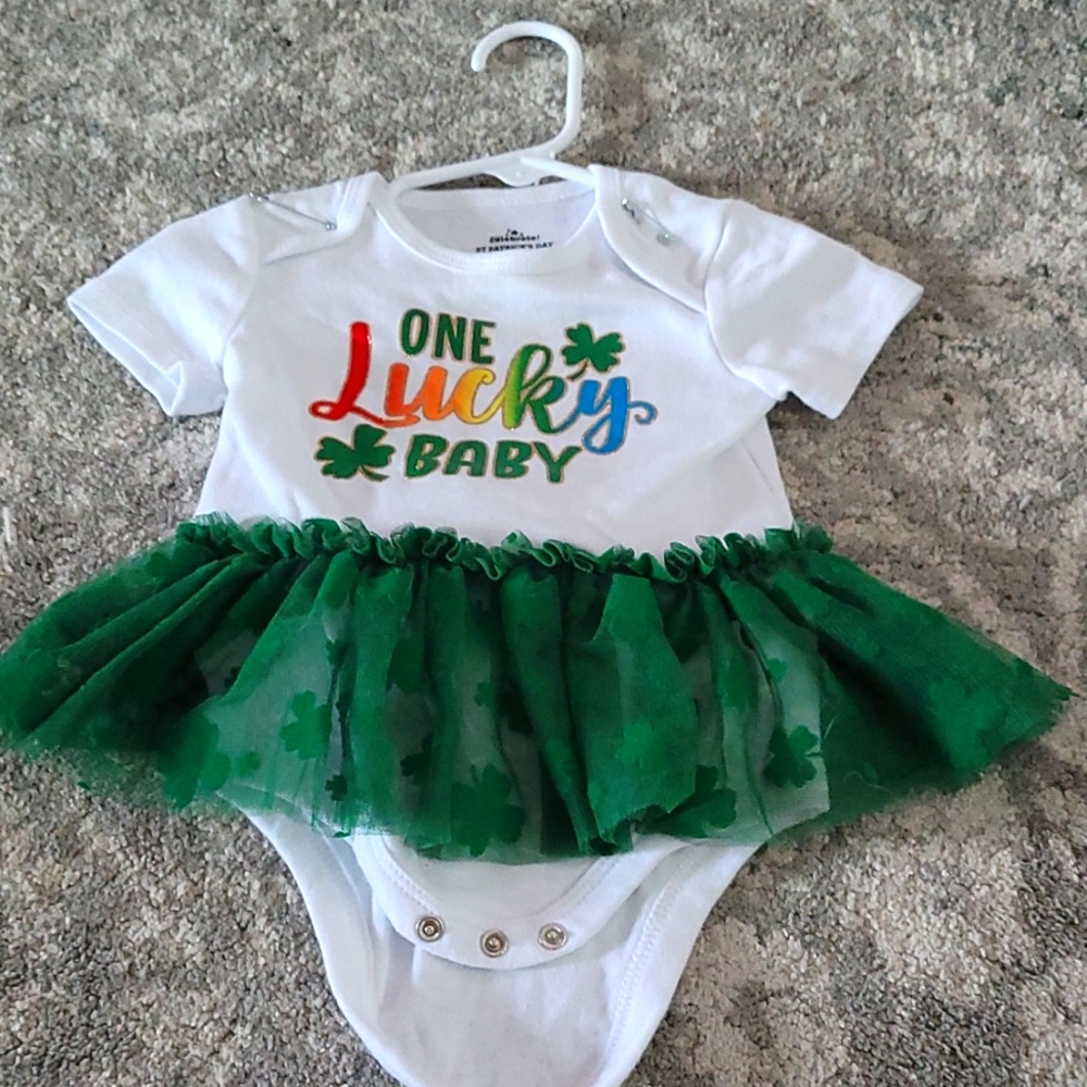 One Lucky Baby St. Patrick's day onesie